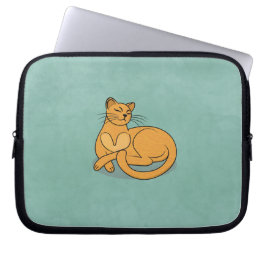 The Yellow Cat Laptop Sleeve