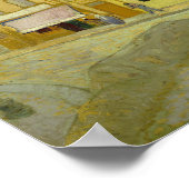 The Yellow House (F464) Van Gogh Fine Art Poster (Hoek)