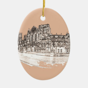 The York Minster Keramisch Ornament