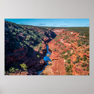 The Z-Bend of Kalbarri, Australia - Poster