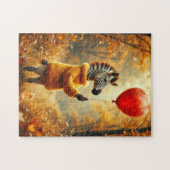 The Zebra and the red Balloon Legpuzzel (Horizontaal)