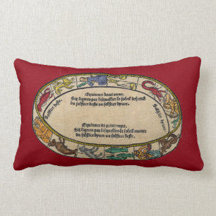 The Zodiac, 1496 Kussen