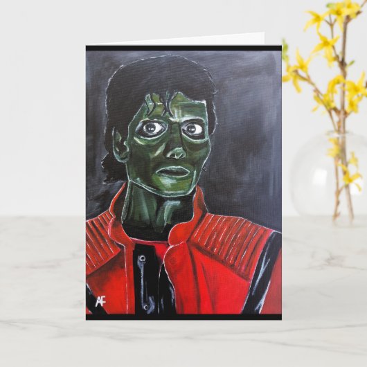 The Zombie Painting by Alfred Fox Kaart (Gele Bloem)