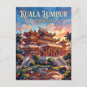 Thean Hou Tempel Maleisië Briefkaart