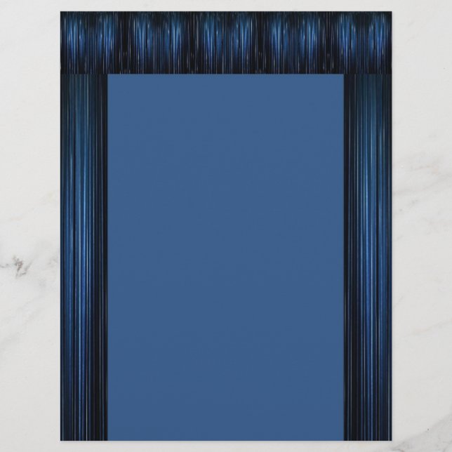Theater Blue Letterhead (Voorkant)