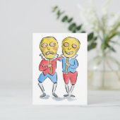 theater briefkaart (Staand voorkant)