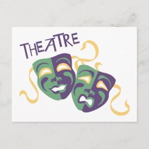 theater briefkaart