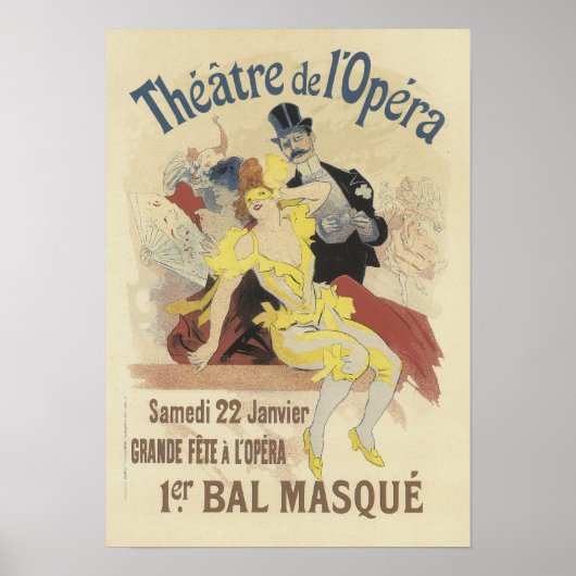 Theater de l'Opera Poster (Voorkant)