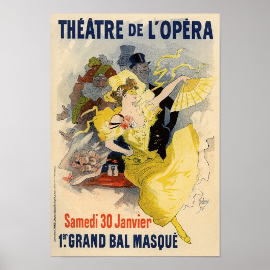 Theater de l'Opera Poster (Voorkant)