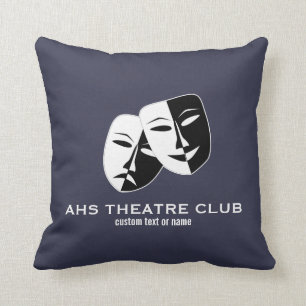 Theater Drama Club maskeert Aangepaste Thespian Na Kussen