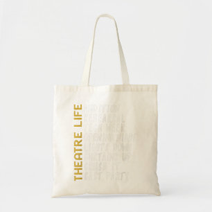 Theater Gift Actief Shirt Thespian Play Director t Tote Bag