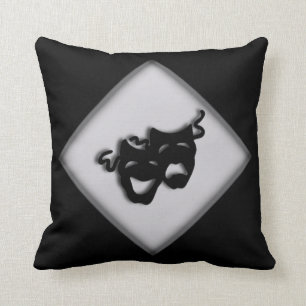 Theater Happy Sad Grieks maskers Sierkussen