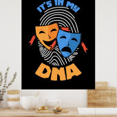 Theater in mijn DNA Poster (Keuken)