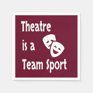 Theater is een teamsport, Acting, Actor, Actress Servet
