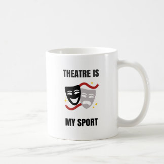 Theater is mijn sport - Drama Geek Coffee Mok
