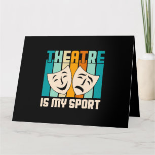 Theater is mijn sport muzikaal theater Thespi Kaart
