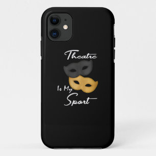 Theater is mijn sport Theater Lover Gift iPhone 11 Hoesje