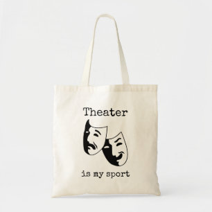 "Theater is mijn sport" Tote Bag
