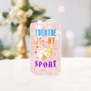 Theater is mijn sportacteursdrama blikvorm glas