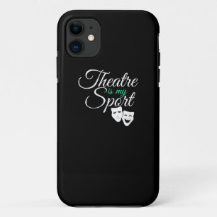 Theater is mijn T-shirt Musical Theater Actor iPhone 11 Hoesje