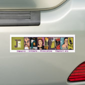Theater J Fun Bumpersticker (Op auto)