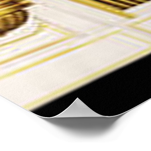 Theater Pipe Orgel Wall Art Poster (Hoek)