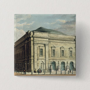 Theater Royal, Drury Lane, in Londen, ontworpen do Vierkante Button 5,1 Cm