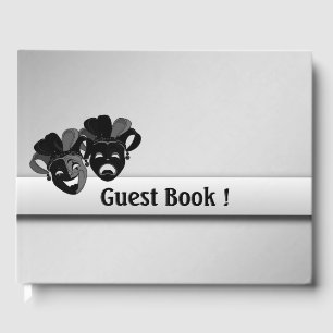 Theater Silver Screen Maskers Guest Book Gastenboek