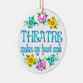 Theater Smile Keramisch Ornament (Rechts)