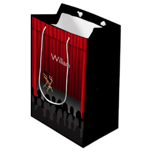 Theater Stage Curtain Director Custom MGB Medium Cadeauzakje