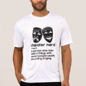 Theater - Theater Nerd-definitie T-shirt (Voorkant)