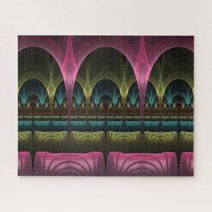 Theater van Fantasy, Abstracte kleurrijke fractale Legpuzzel