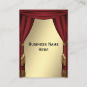 theater visitekaartje (Voorkant)