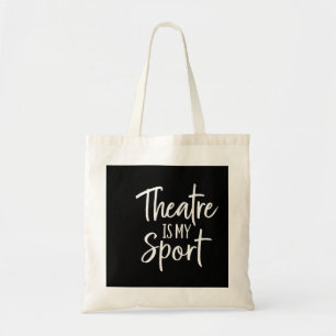 Theatercadeaus voor acteurs Musical Theater is mij Tote Bag