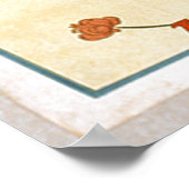 " theaterkunst-'A Vrouw Drummer" Poster (Hoek)