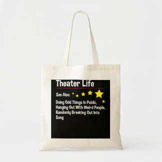 Theaterleven - Actor Theater Actrice Drama Tote Bag