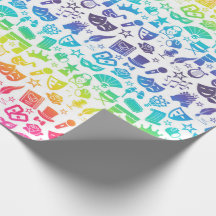 Theaterliefhebber Icons Wrapping Paper