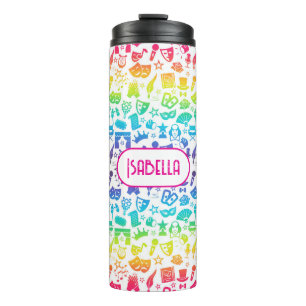 Theaterliefhebber Rainbow Icons Thermal Tumbler Thermosbeker