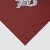 Theatermaskers comedy en tragedie tissuepapier (Detail)