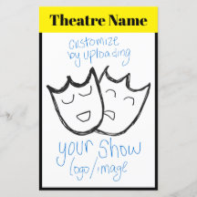 Theaterprogramma / showbill (één pagina dubbelzijd