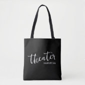 Theatertas, speciaal zwart Tas voor klasse (Voorkant)