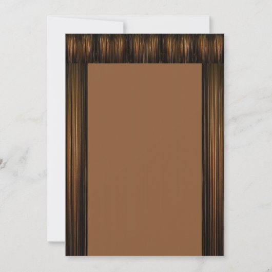 Theateruitnodiging Kaart (Voorkant)