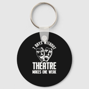 Theatre Actor Drama Theater Sleutelhanger