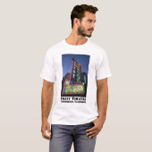 Théâtre de crête, T-shirt de blanc de Sacramento (Devant entier)