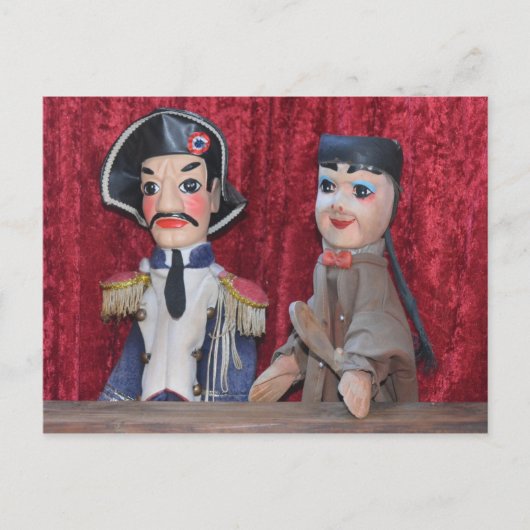 Théâtre de Guignol Lyon Briefkaart (Voorkant)