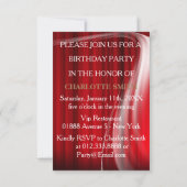 Théâtre Marilyn Monroe Invitation musicale (Dos)