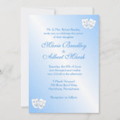 Théâtre nautique Faire-part de mariage à thème (Devant)