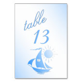 Théâtre nautique Numéro de table (Dos)