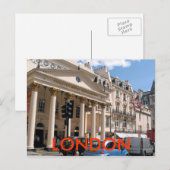 Théâtre Royal Haymarket Londres Carte postale (Devant / Derrière)