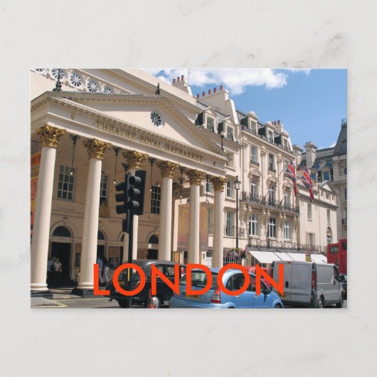 Théâtre Royal Haymarket Londres Carte postale (Devant)